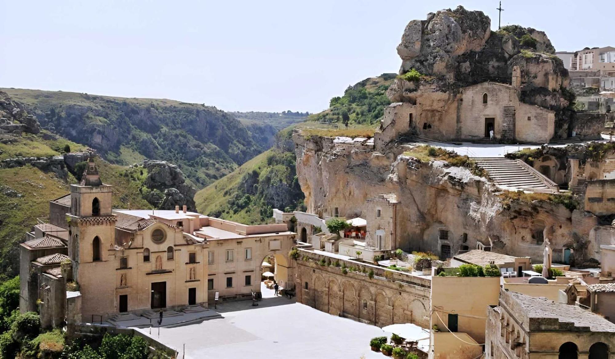 Cave Rooms Sassi Матера Экстерьер фото